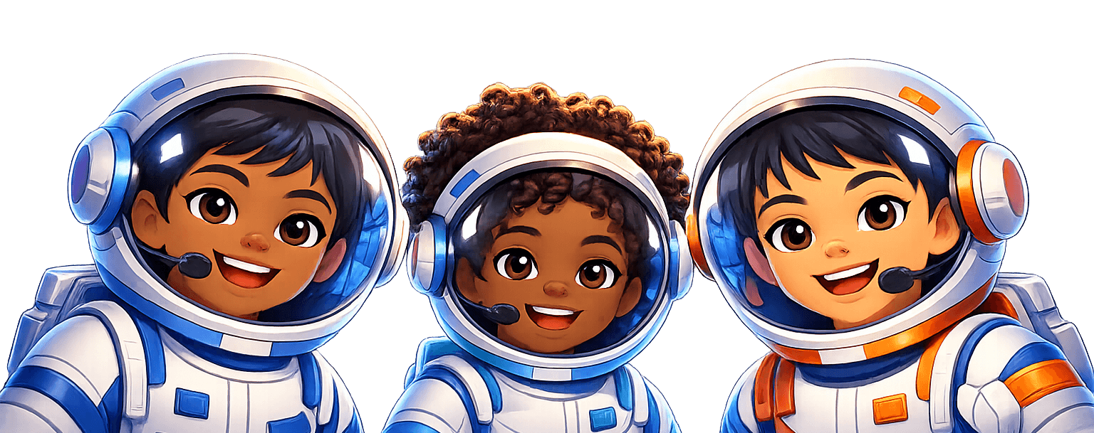 OracySpace characters encouraging students to speak with confidence